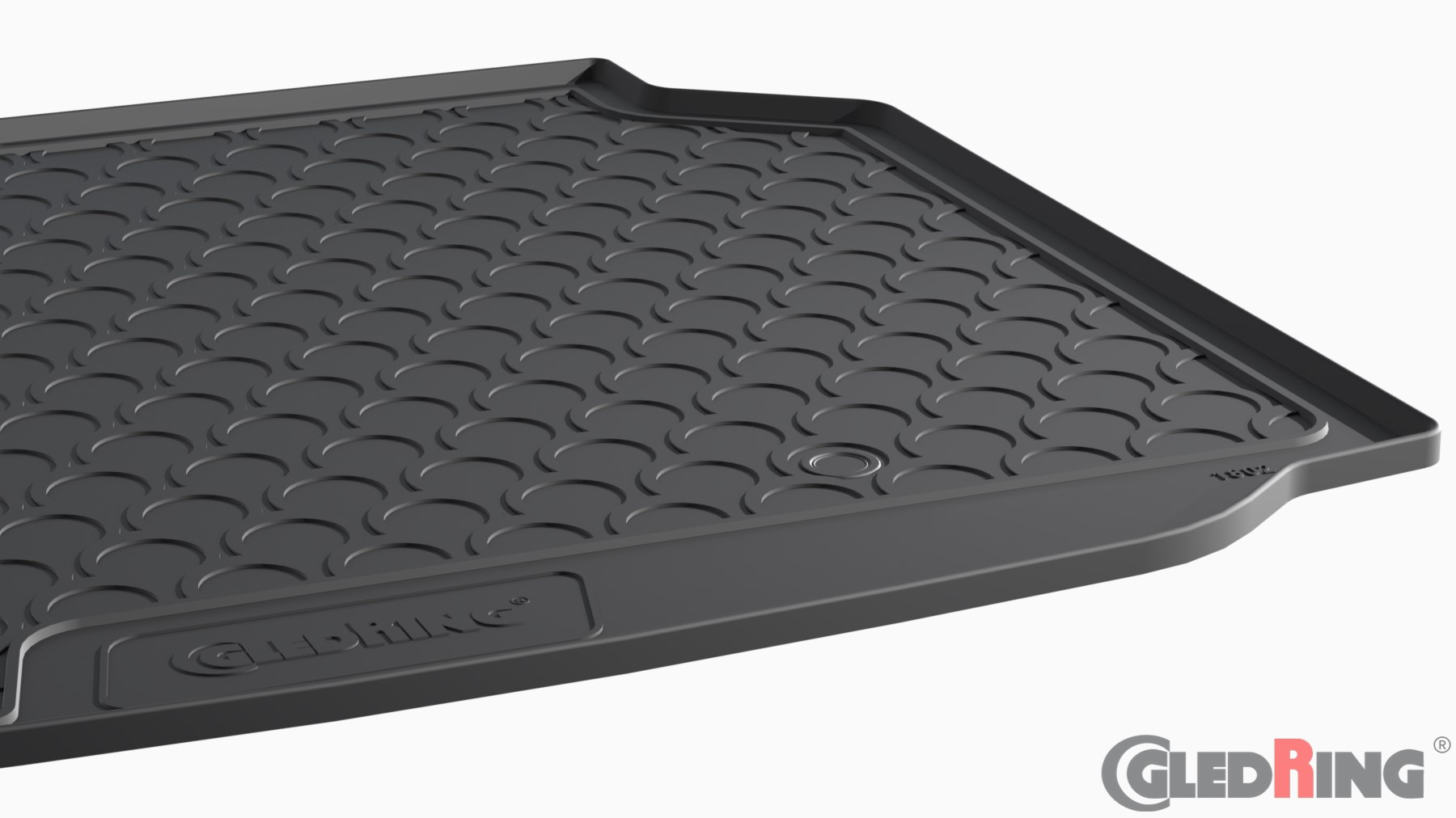 Original Gledring Premium Gummi Kofferraummatte - SEAT Leon 5F HB (5-türig) 2013-2020